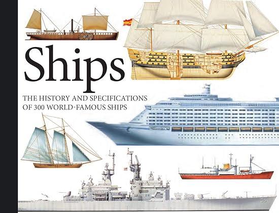 ships the history and specifications of 300 world famous ships 1st edition chris bishop 1782745513,