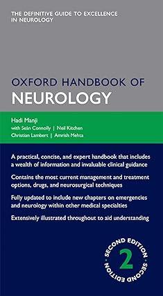 oxford handbook of neurology 2nd edition hadi manji, sean connolly, neil kitchen, christian lambert, amrish
