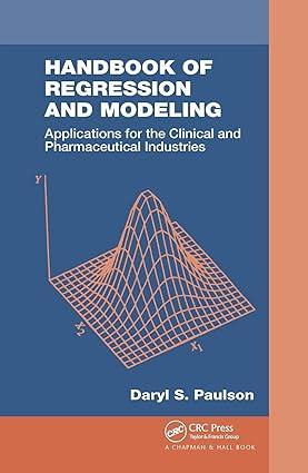 handbook of regression and modeling 1st edition daryl s. paulson 1032477857, 978-1032477855