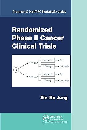 randomized phase ii cancer clinical trials 1st edition sin-ho jung 0367576457, 978-0367576455