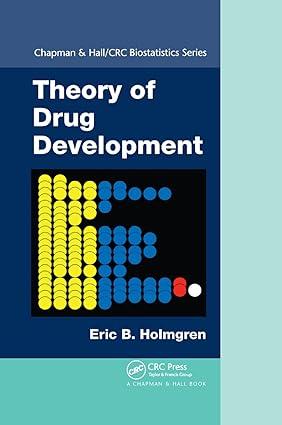 theory of drug development 1st edition eric b. holmgren 1138374687, 978-1138374683