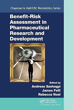 benefit-risk assessment in pharmaceutical research and development 1st edition andreas sashegyi, james felli,