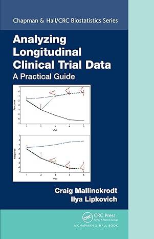 analyzing longitudinal clinical trial data 1st edition craig mallinckrodt, ilya lipkovich 0367736586,