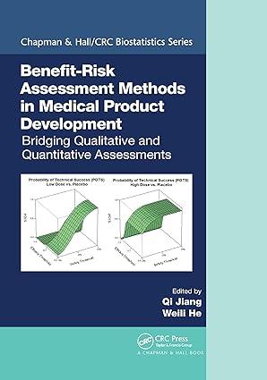 benefit risk assessment methods in medical product development 1st edition qi jiang, weili he 0367737086,
