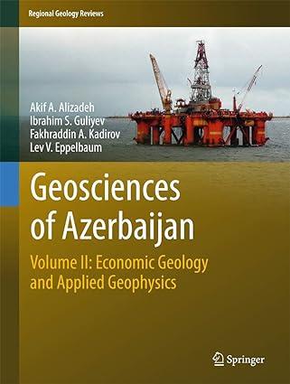 geosciences of azerbaijan economic geology and applied geophysics volume ii 1st edition akif a. alizadeh,