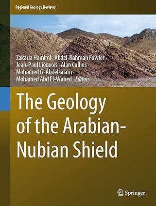 the geology of the arabian nubian shield 1st edition zakaria hamimi, abdel-rahman fowler, jean-paul