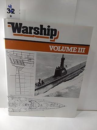 warship volume 3 1st edition john roberts 0870219774, 978-0870219771