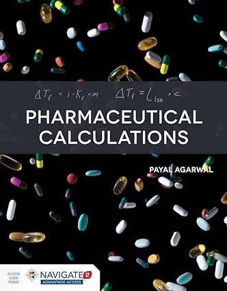 pharmaceutical calculations 1st edition payal agarwal 1284035662, 978-1284035667