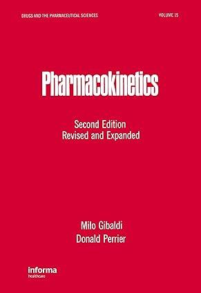 pharmacokinetics 2nd edition milo gibaldi, donald perrier 0824710428, 978-0824710422