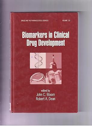 biomarkers in clinical drug development 1st edition john bloom, richard a. dean 0824740262, 978-0824740269