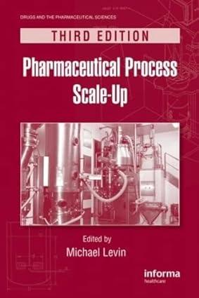 pharmaceutical process scale up 3rd edition michael levin 1616310014, 978-1616310011