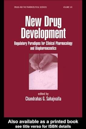 New Drug Development Regulatory Paradigms For Clinical Pharmacology And Biopharmaceutics