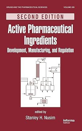 active pharmaceutical ingredients 2nd edition stanley nusim 1439803366, 978-1439803363