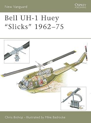 bell uh 1 huey slicks 1962-75 1st edition chris bisho, mike badrocke 1841766321, 978-1841766324