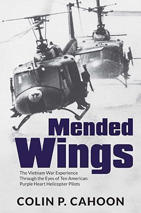 mended wings the vietnam war experience through the eyes of ten american purple heart helicopter pilots 1st