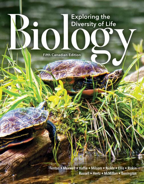 biology exploring the diversity of life 5th canadian edition brock fenton, denis maxwell, tom haffie, bill