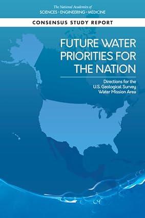 Future Water Priorities For The Nation Directions For The U S Geological Survey Water Mission Area