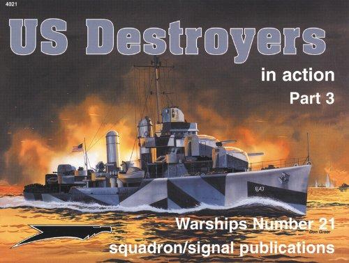 us destroyers in action part 3 1st edition al adcock 0897474732, 978-0897474733