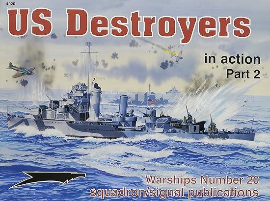 us destroyers in action part 2 1st edition al adcock 0897474678, 978-0897474672