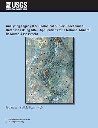 analyzing legacy u s geological survey geochemical databases using gis applications for a national mineral