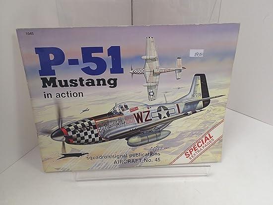p 51 mustang in action 1st edition larry davis, don greer 0897471148, 978-0897471145