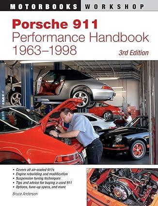 porsche 911 performance handbook 1963-1998 3rd edition bruce anderson 0760331804, 978-0760331804