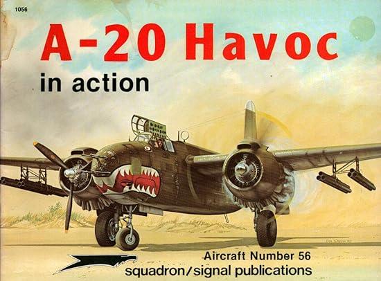 a 20 havoc in action aircraft no 56 1st edition jim mesko 0897471318, 978-0897471312
