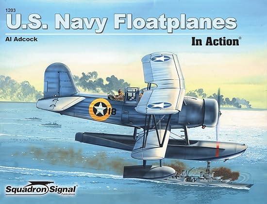 us navy floatplanes of world war ii in action 1st edition al adcock, don greer 0897475062, 978-0897475068