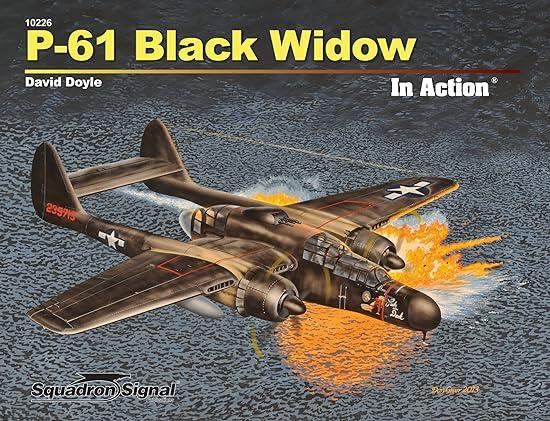 p 61 black widow in action 1st edition david doyle 0897477197, 978-0897477192