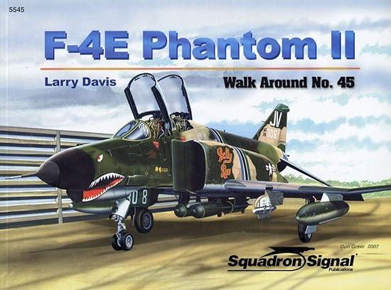 f 4e phantom ii walk around no 45 1st edition larry davis, dave gebhardt 0897475119, 978-0897475112