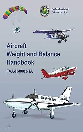 aircraft weight and balance handbook faa h 8083 1a 1st edition federal aviation administration 1616081244,