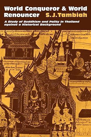 world conqueror and world renouncer a study of buddhism and polity in thailand against a historical