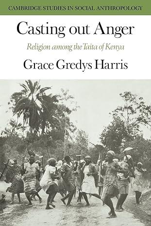 casting out anger religion among the taita of kenya 1st edition grace gredys harris 0521040841, 978-0521040846