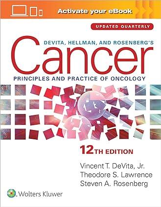 devita hellman and rosenbergs cancer principles and practice of oncology 12th edition vincent t. devita jr,