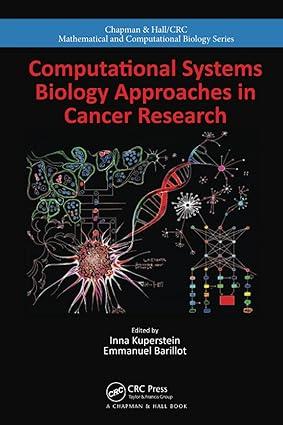 computational systems biology approaches in cancer research 1st edition inna kuperstein, emmanuel barillot