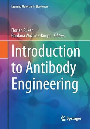introduction to antibody engineering 1st edition florian rüker, gordana wozniak-knopp 3030546292,