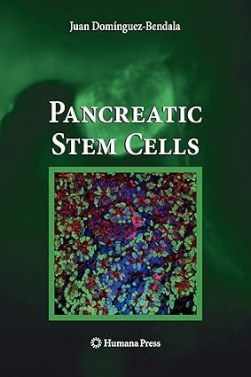 pancreatic stem cells 1st edition juan domínguez-bendala 1617794864, 978-1617794865
