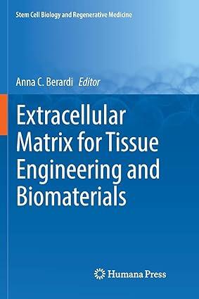 extracellular matrix for tissue engineering and biomaterials 1st edition anna c. berardi 3030083500,
