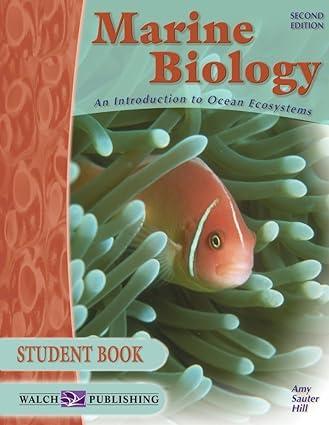 marine biology an introduction to ocean ecosystems 2nd edition amy hill 0825143233, 978-0825143236