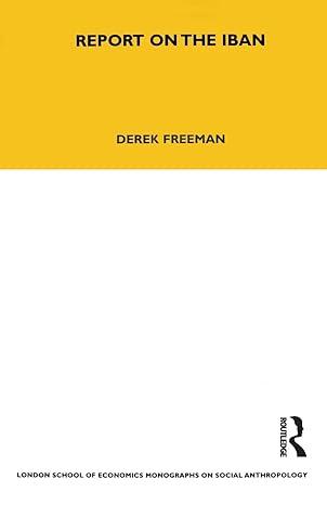 report on the iban 1st edition derek freeman 0367717050, 978-0367717056