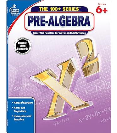carson dellosa pre algebra workbook 6th 8th grade 1st edition carson dellosa education 1483800768,
