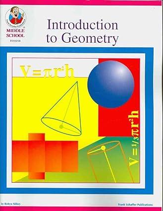 introduction to geometry grades 6 8 1st edition james m. stakkestad 0867349239, 978-0867349238