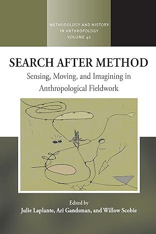 search after method sensing moving and imagining in anthropological fieldwork 1st edition julie laplante, ari