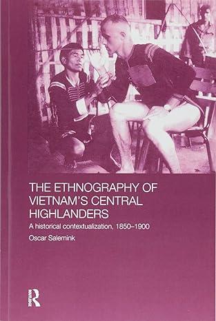 the ethnography of vietnams central highlanders 1st edition oscar salemink 1138863424, 978-1138863422