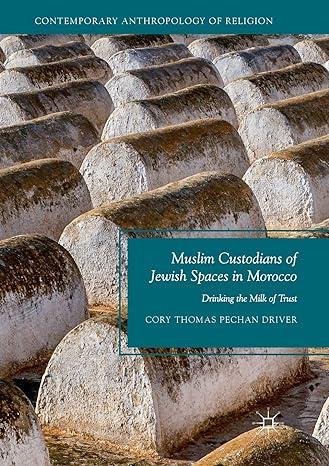 muslim custodians of jewish spaces in morocco drinking the milk of trust 2018 edition cory thomas pechan