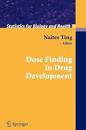 dose finding in drug development 1st edition naitee ting 144192115x, 978-1441921154