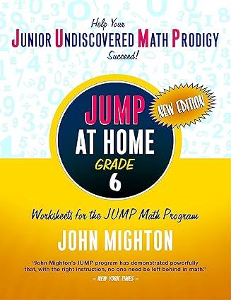 jump at home grade 6 1st edition john mighton 978-0887849794