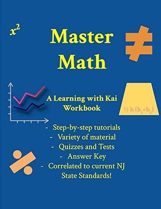 master math level ii grade 6 1st edition kai vasquez b0b45c44pg, 979-8814418166