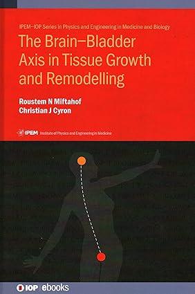 the brain bladder axis in tissue growth and remodelling 1st edition roustem miftahof, markus böl, christian