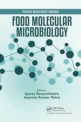 food molecular microbiology 1st edition spiros paramithiotis, jayanta kumar patra 0367780267, 978-0367780265